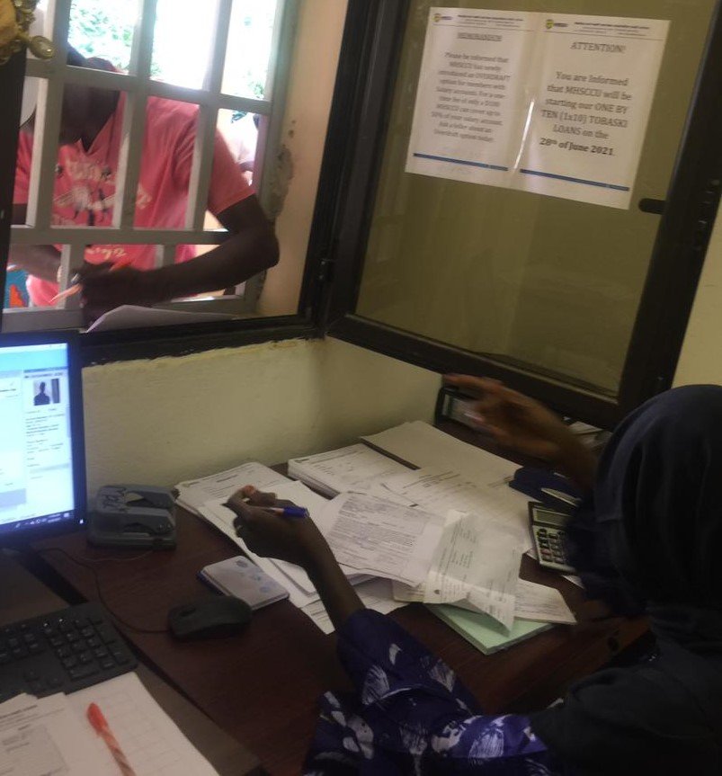 Members getting served their one by ten loans